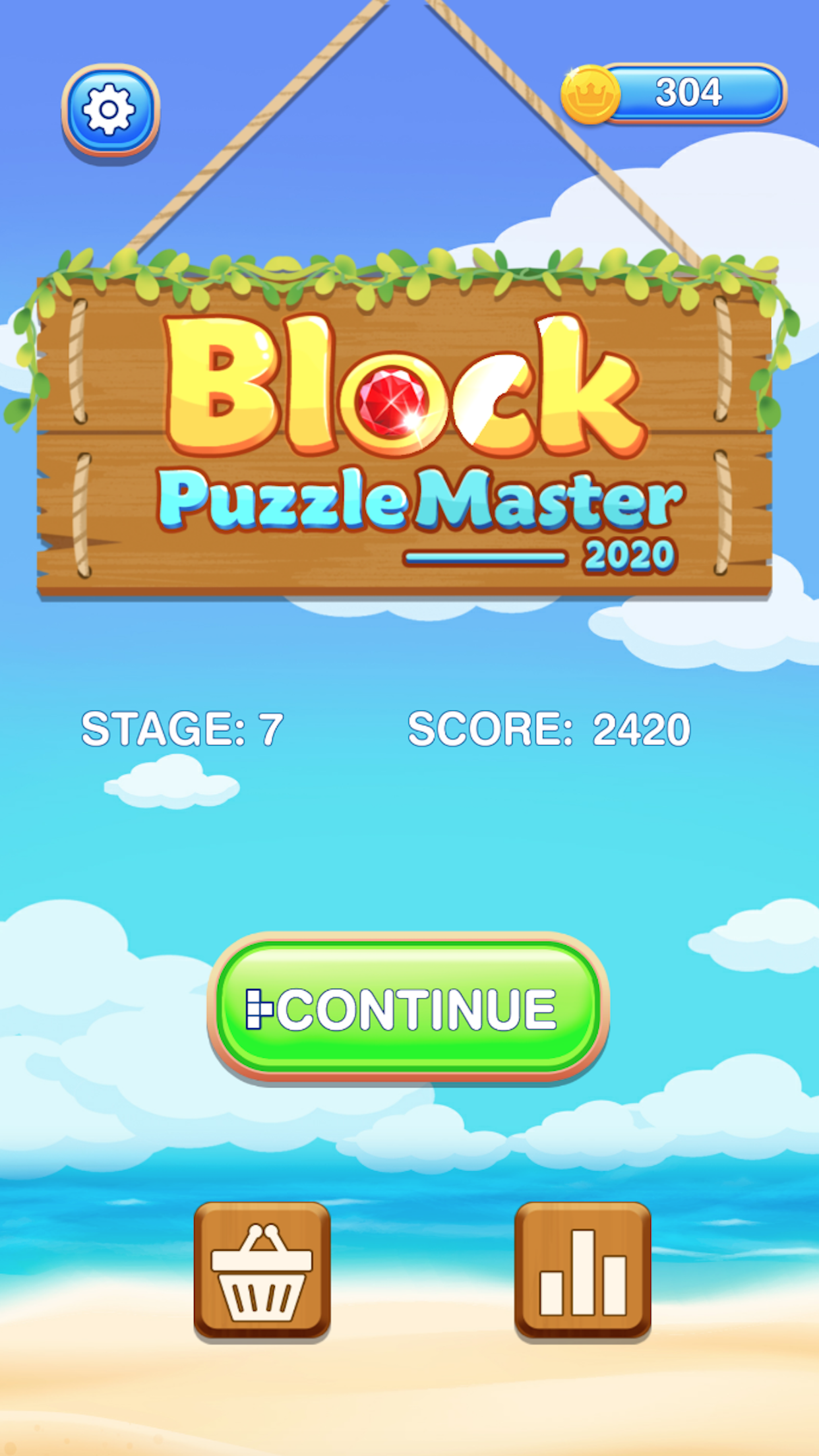 Screenshot 1 of Bloc Puzzle Mania 2020 1.0.6