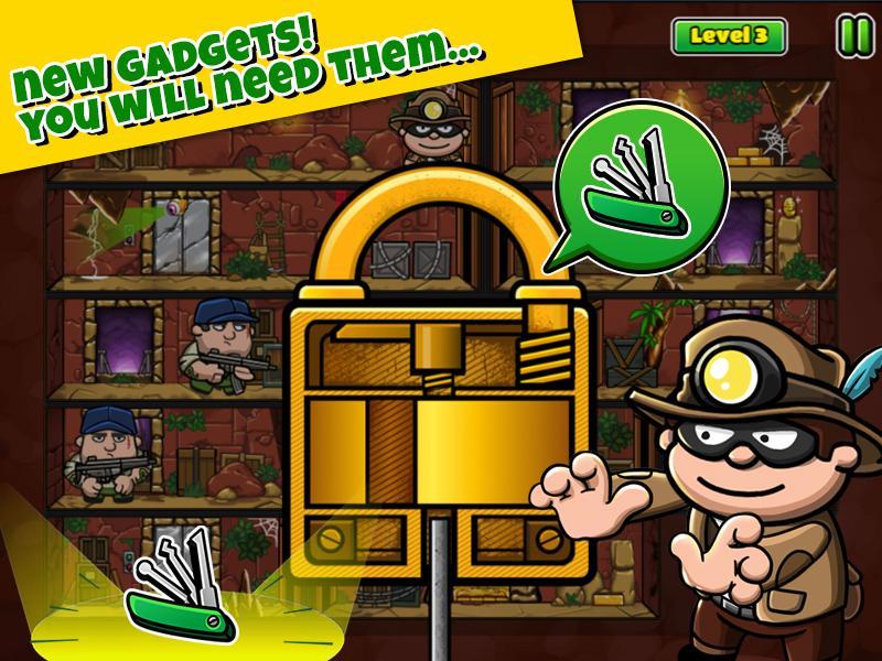 Bob The Robber 5: Temple Adventure Game Screenshot