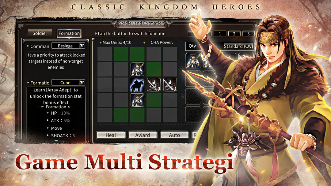 Kingdom Heroes M(CBT) screenshot game