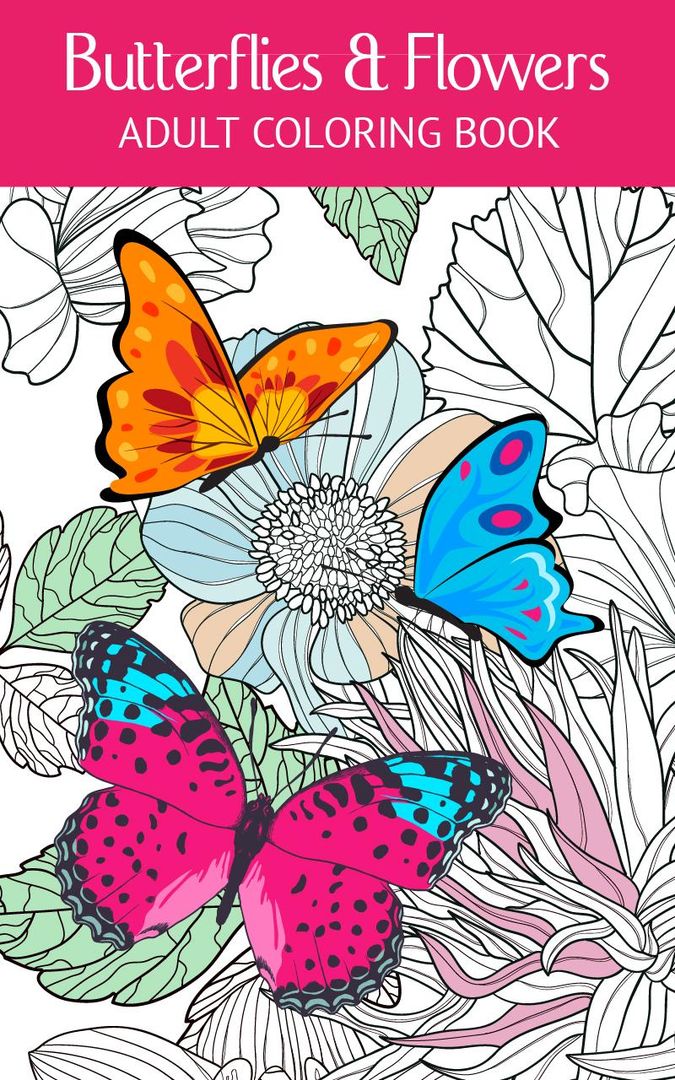 Butterfly & Flower Art Therapy 게임 스크린 샷