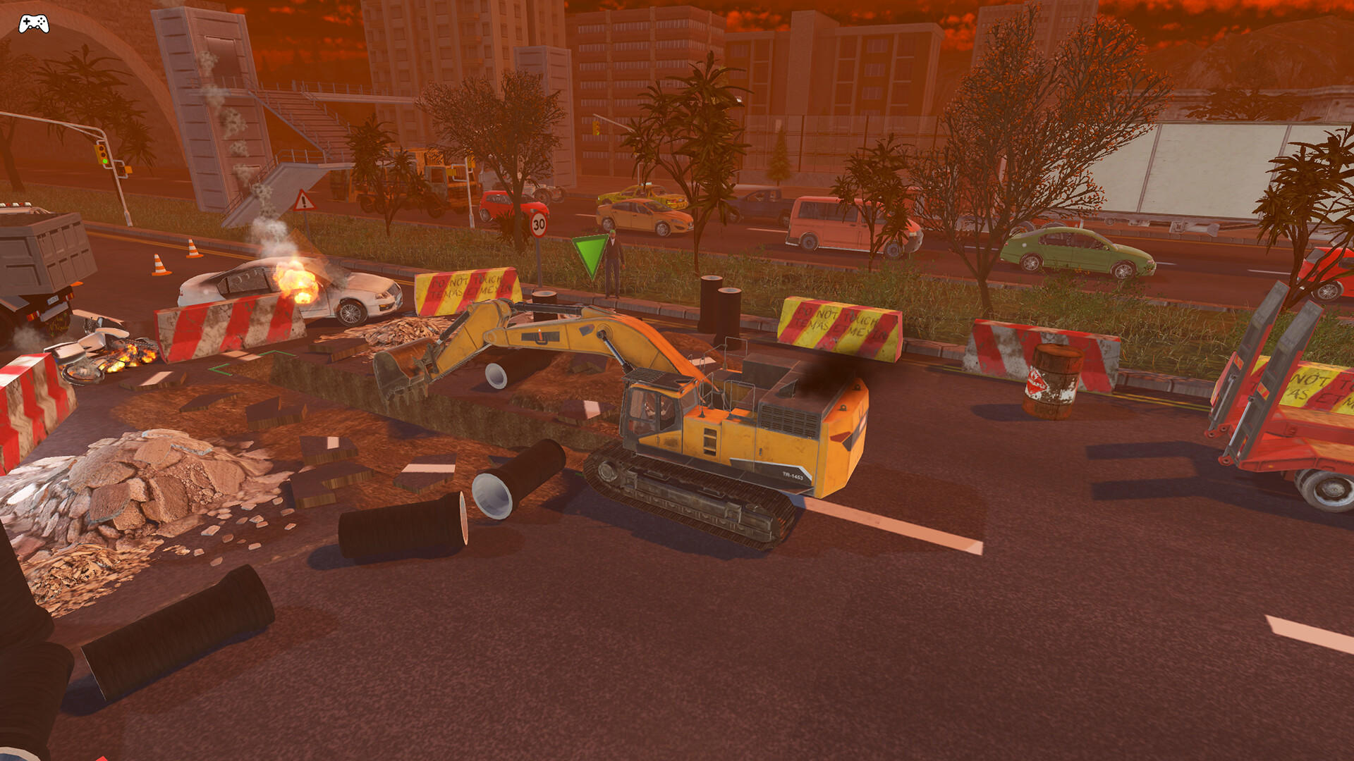 Excavator Simulator REMAKE Game Screenshot