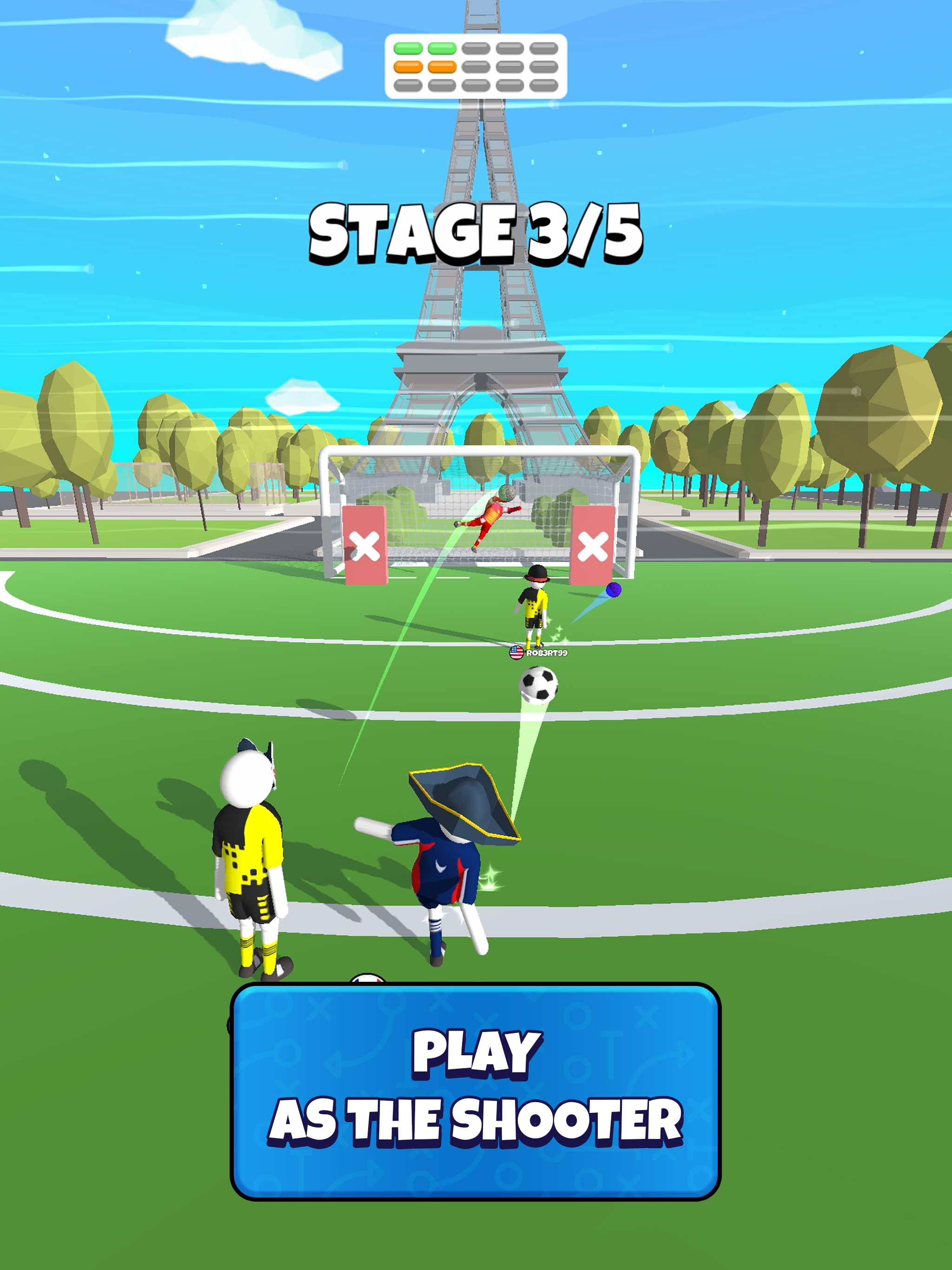 Goal Party - Soccer Freekick Game Screenshot