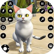 Simulador de jogo de gato vadio - sobrevivência na cidade cibernética e jogo  de fuga::Appstore for Android
