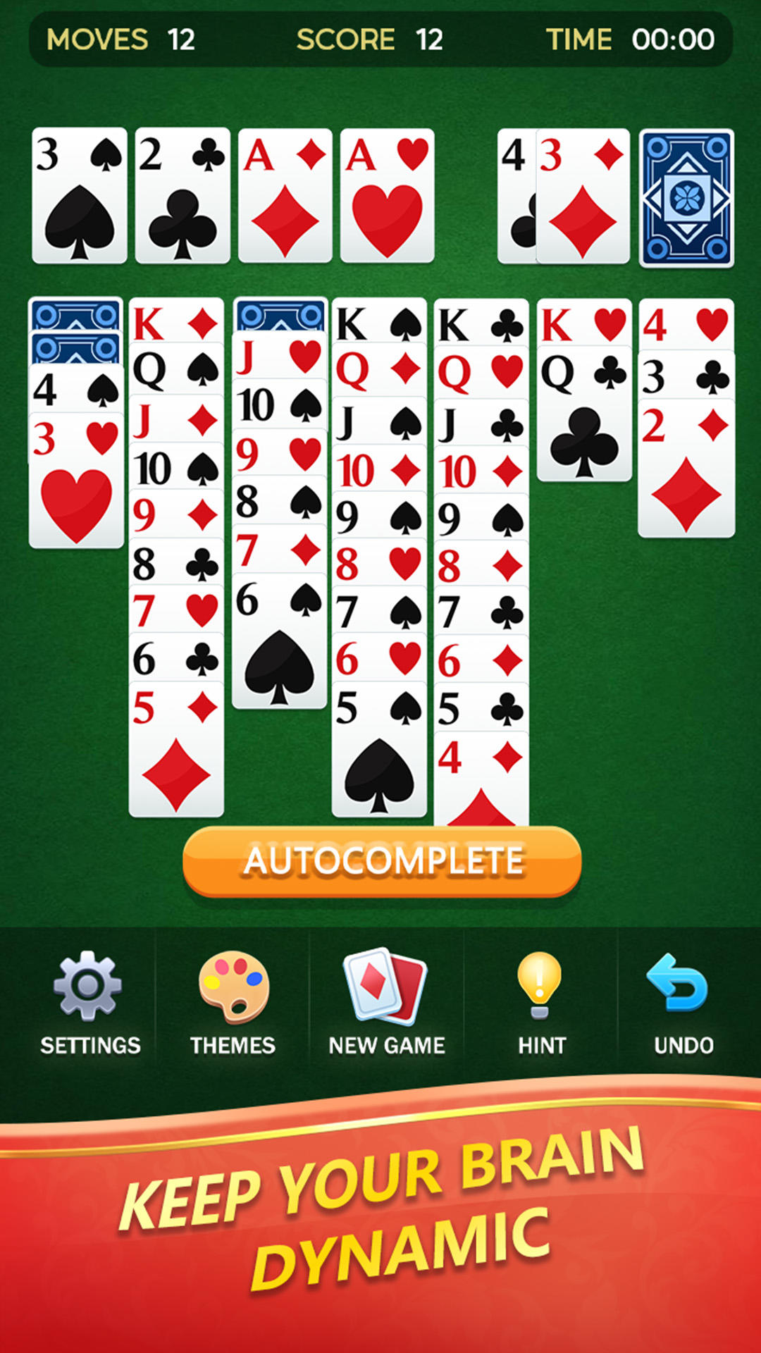 Solitaire ภาพหน้าจอเกม
