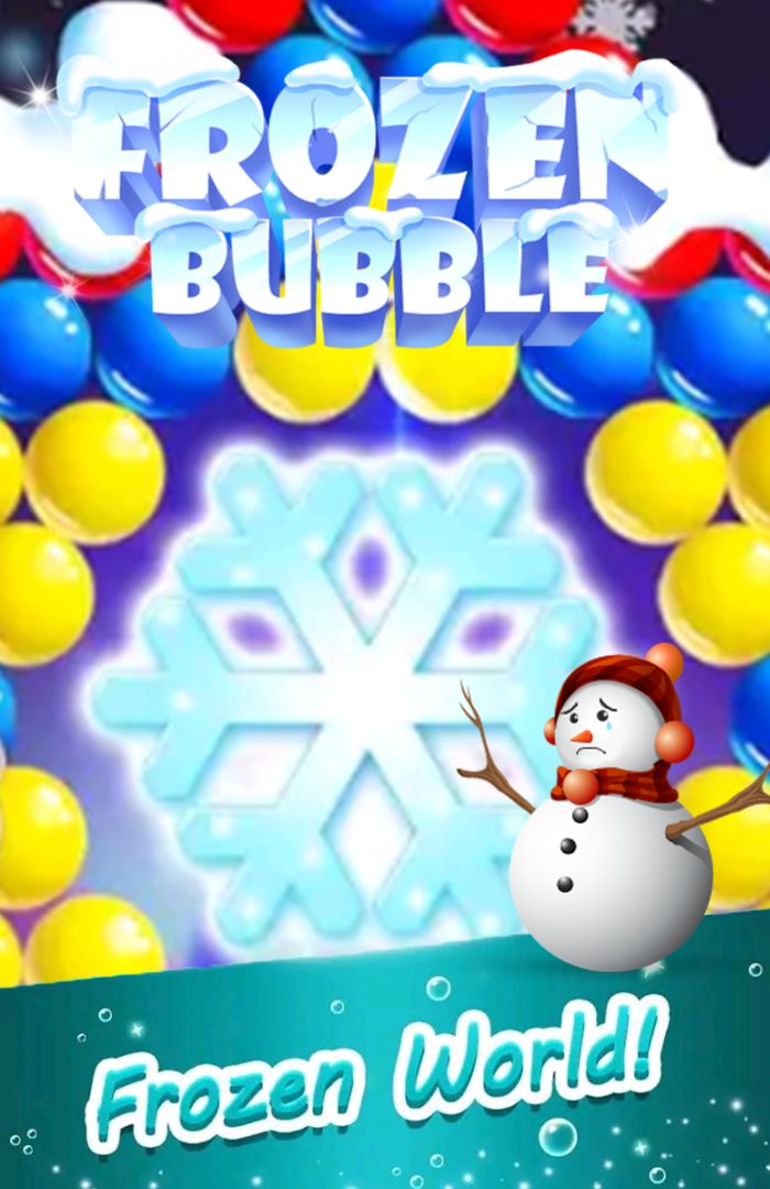Bubble Frozen 게임 스크린 샷