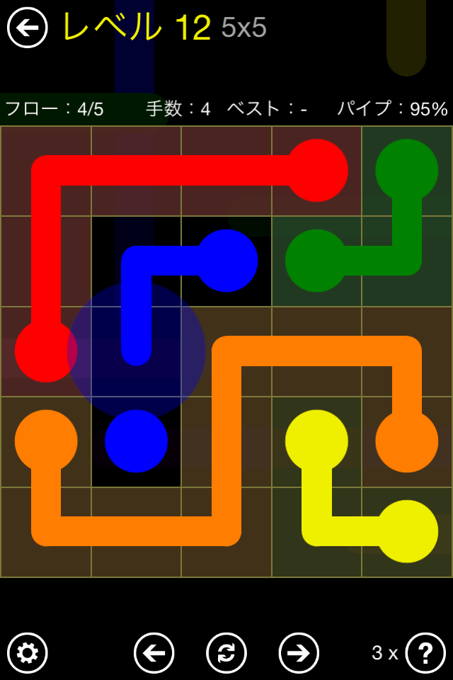 Flow Free ゲームのスクリーンショット