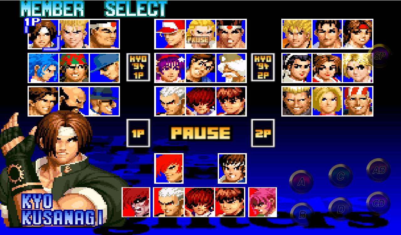 THE KING OF FIGHTERS '97 Game Screenshot