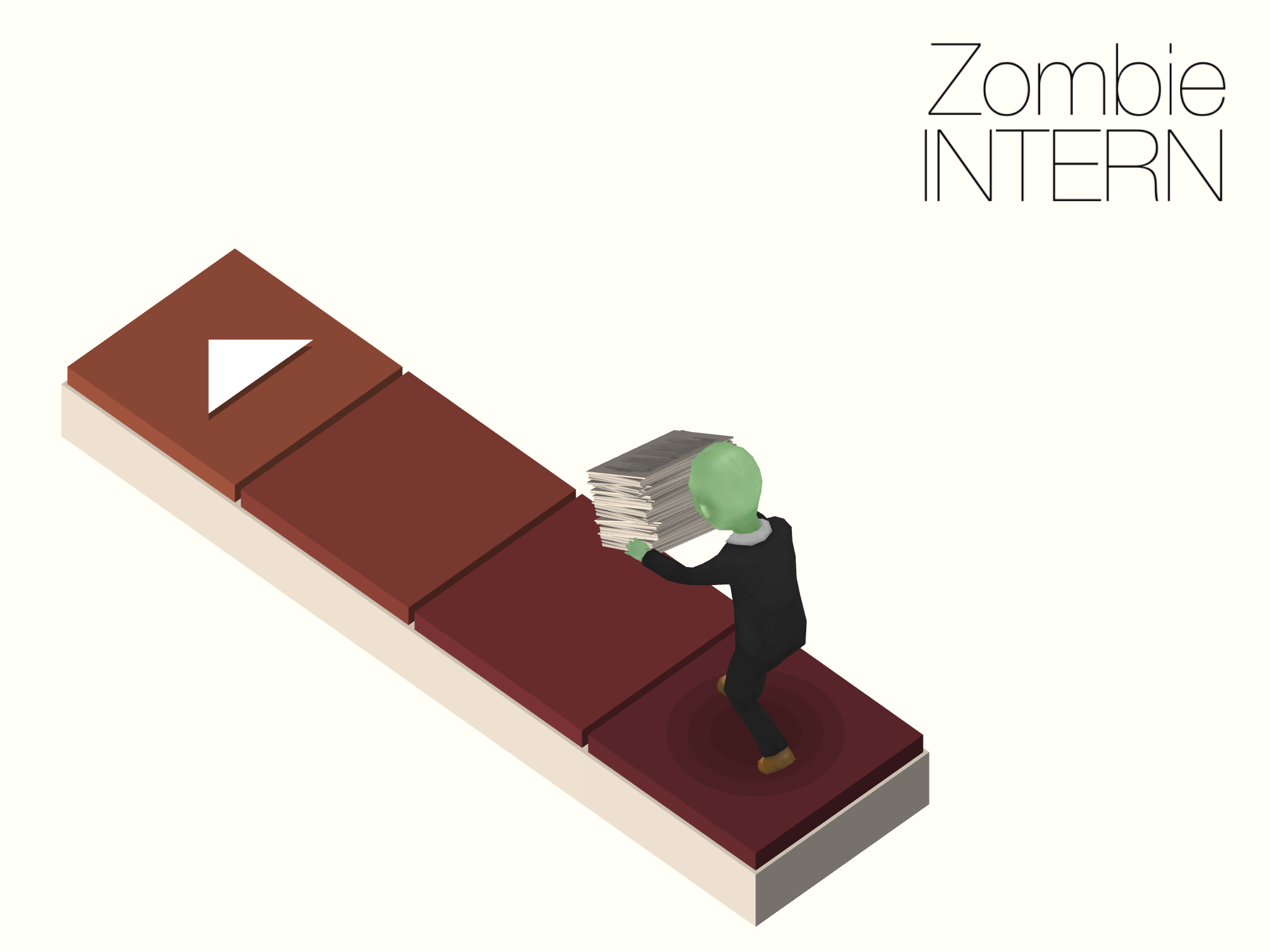 Zombie INTERN Game Screenshot