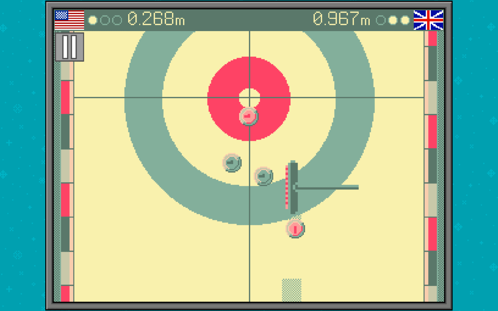 Retro Winter Sports 1986 Game Screenshot