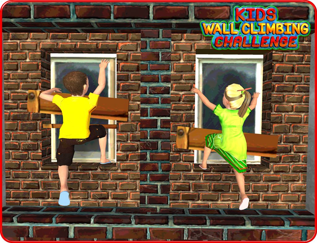Kids Wall Climbing Challenge 게임 스크린 샷