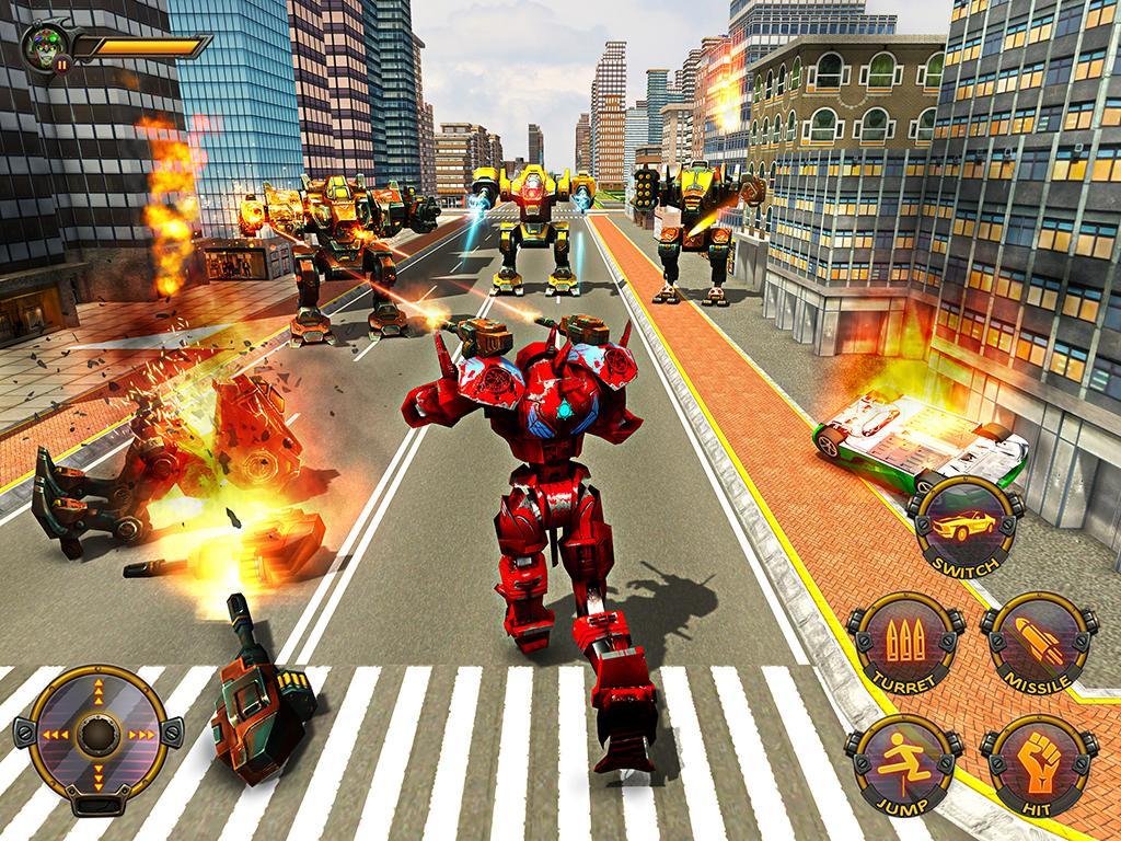 Robot Car War Transform Fight android iOS apk download for free-TapTap