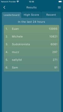 Cuplikan Layar Game Sudokion