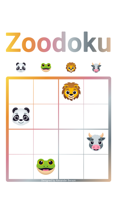 Zoodoku Game Screenshot