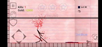 Stickman Physics Battle Arena Game Screenshot