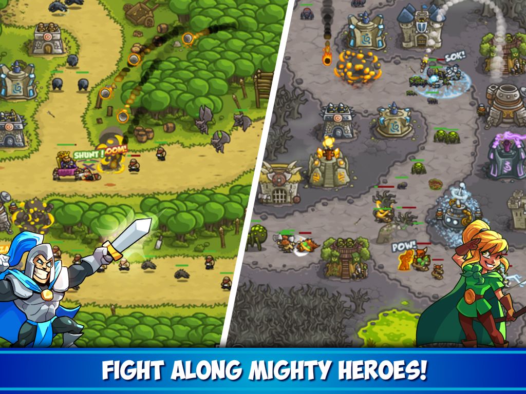 Screenshot of Kingdom Rush- Tower Defense TD