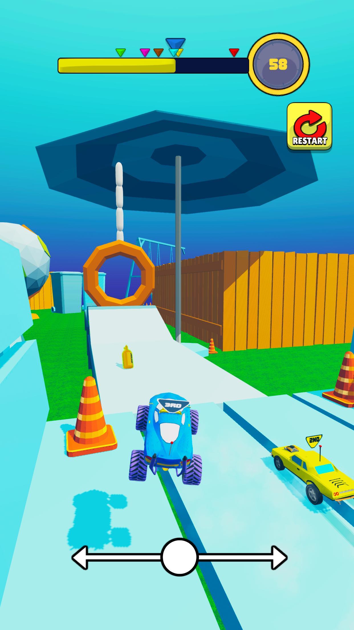 Tiny Race 3D Game Screenshot