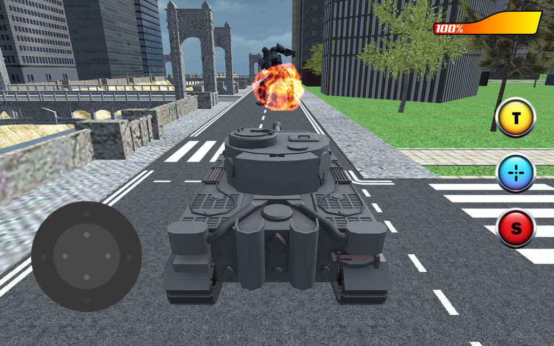 Tank Robot Battle screenshot game