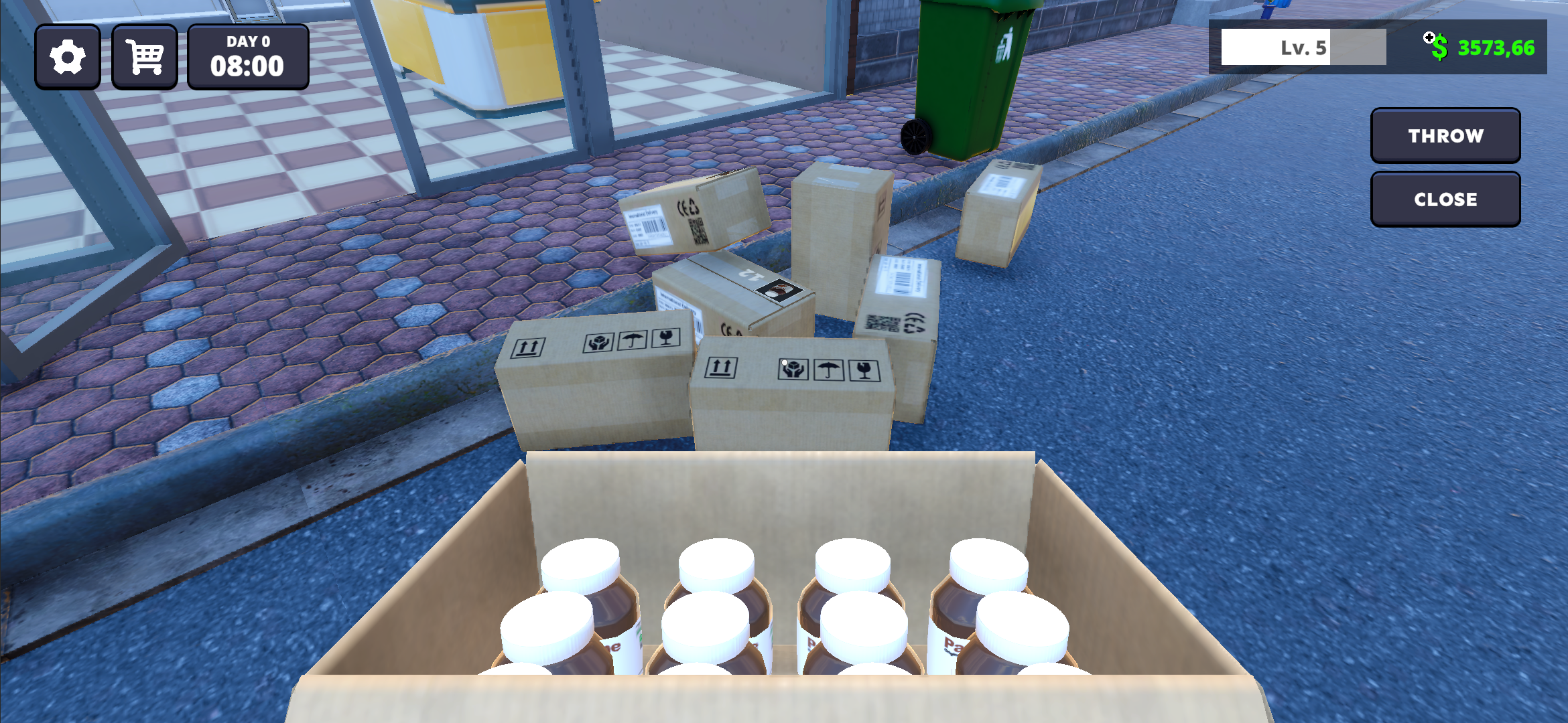 Grocery Store Cashier Game Screenshot