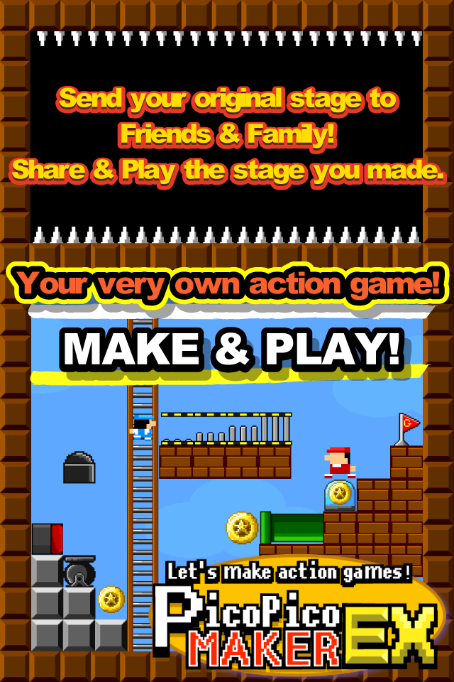 Make Action! PicoPicoMaker Game Screenshot