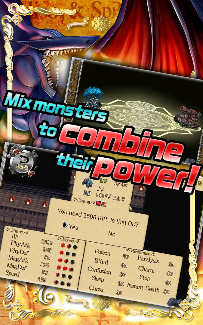 RPG Band of Monsters screenshot game