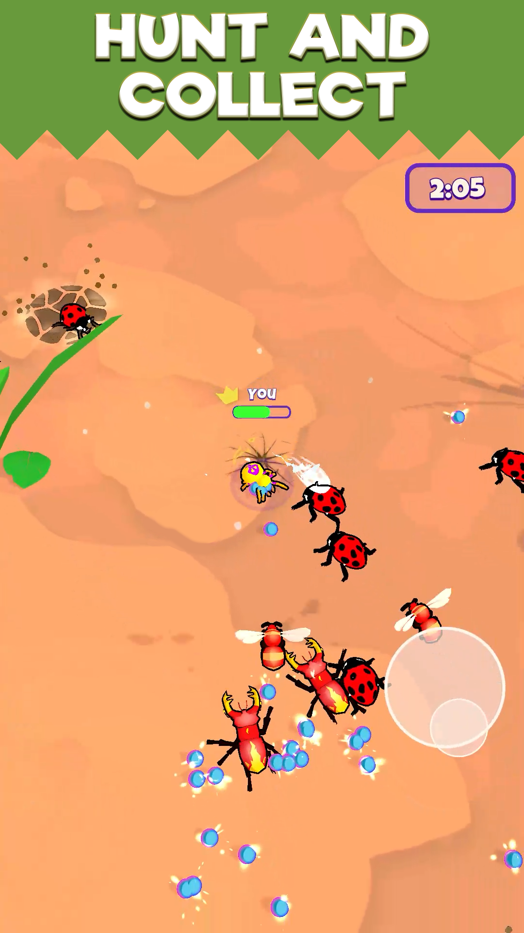Bugs Shooter 3D Game Screenshot