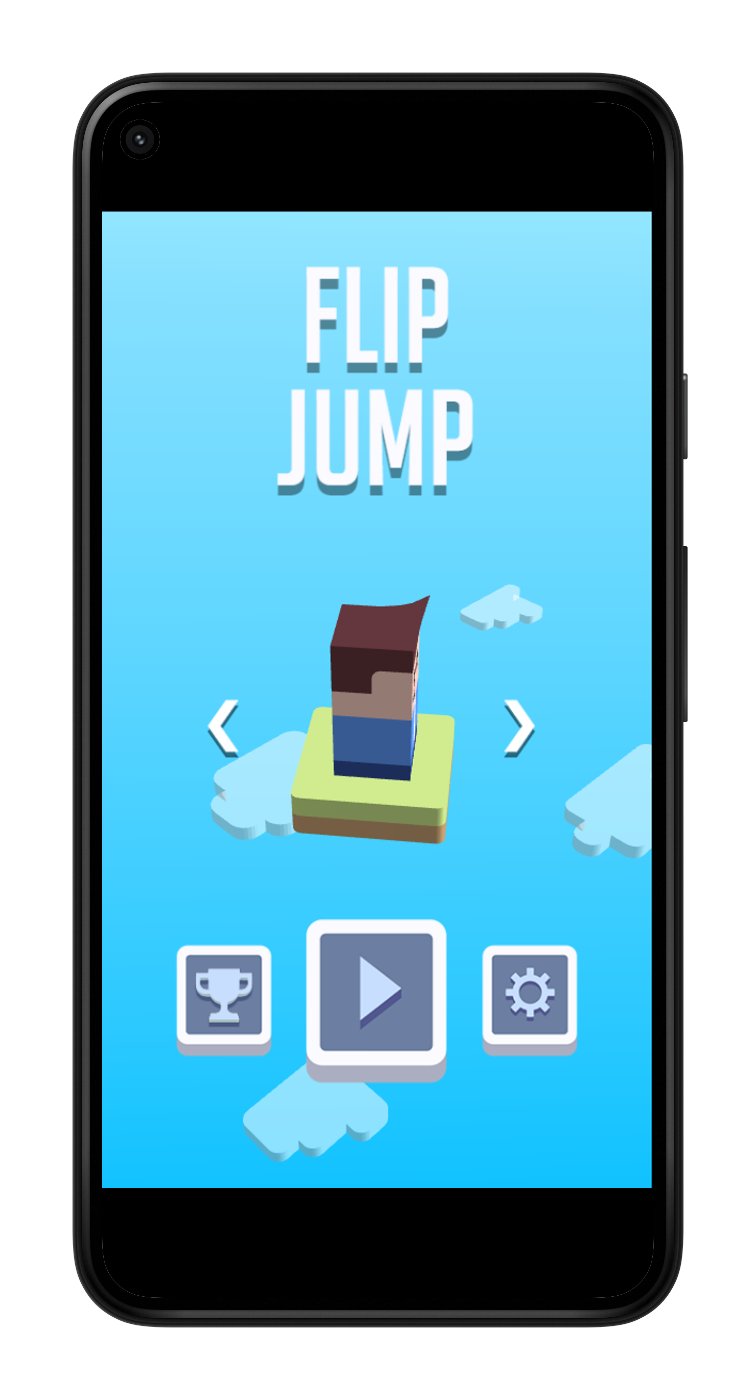 Captura de Tela do Jogo The Flip Jump Game