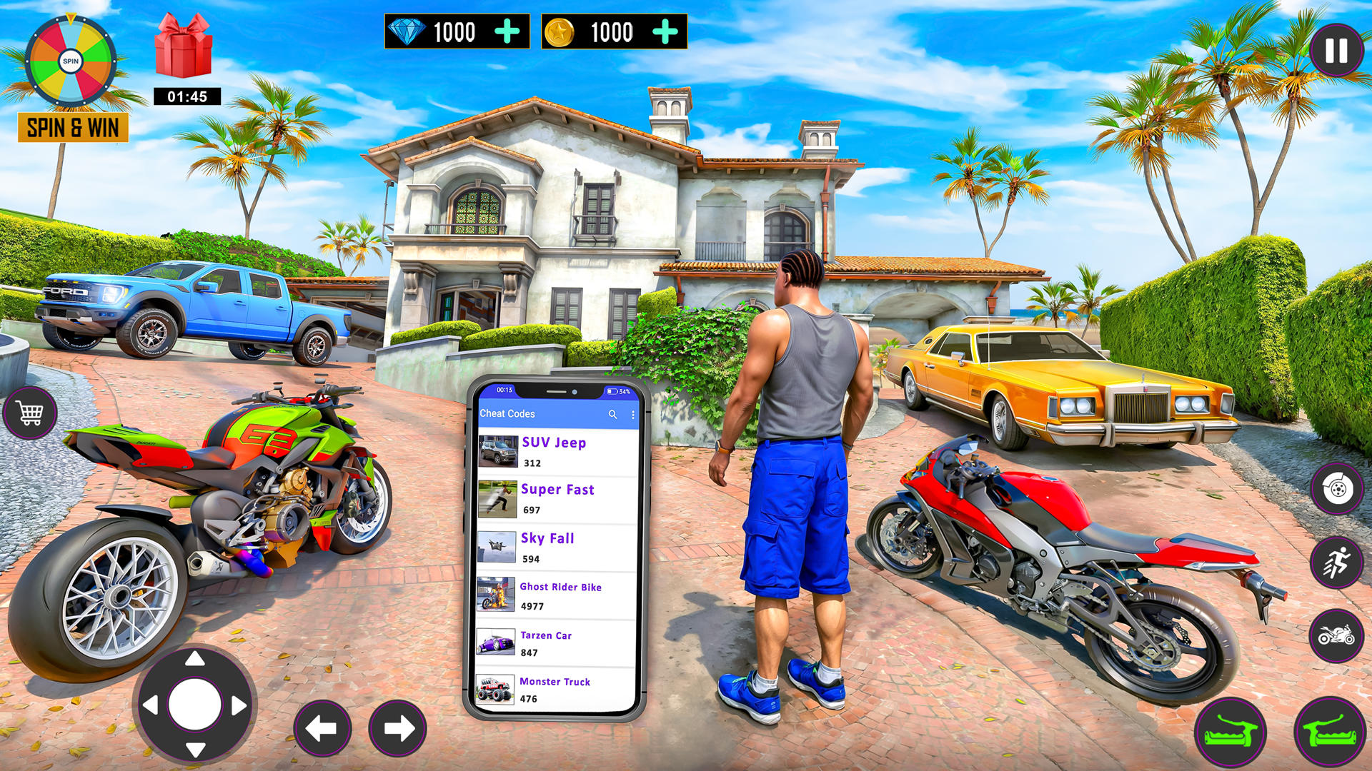 Indian Bike Driving Game 3D Game Screenshot