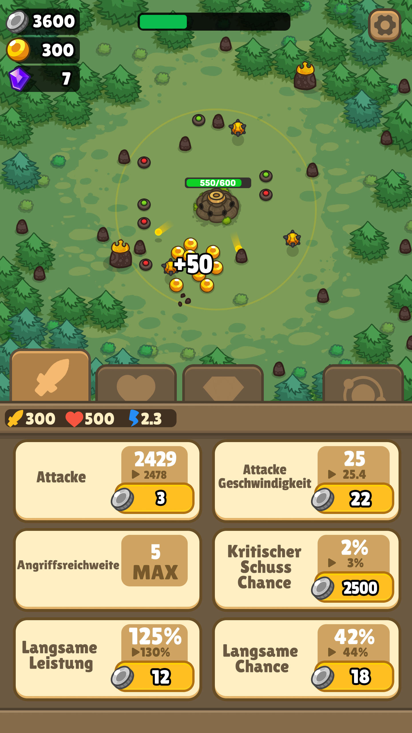 Screenshot 1 of Idle Fortress Tower Defense 4.2.1