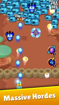 Survivor: Block Shooter Game Screenshot