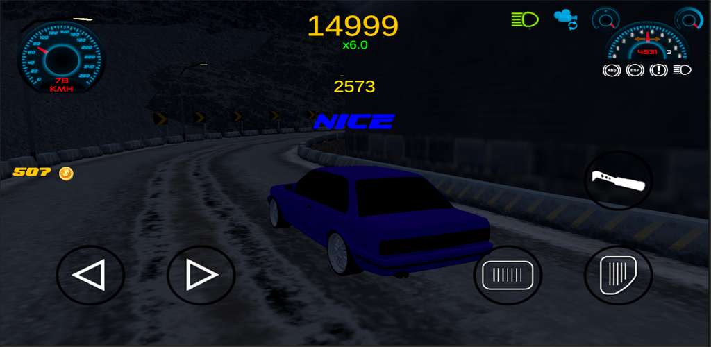 Realistic Car Drift Simulator screenshot