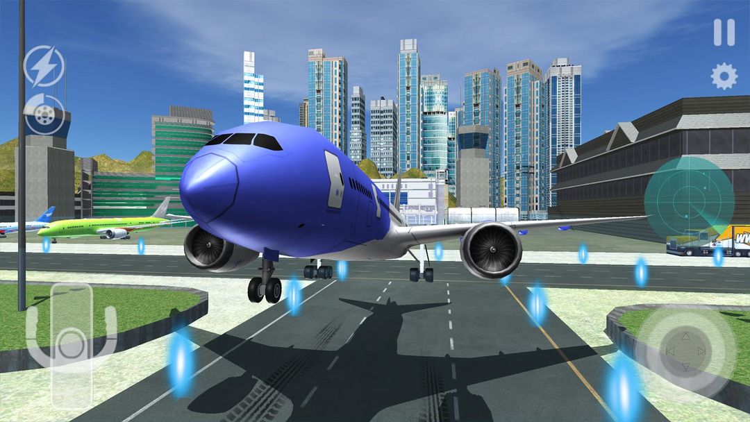 飛機飛行試驗模擬器2019年 - 空中飛行遊戲截圖