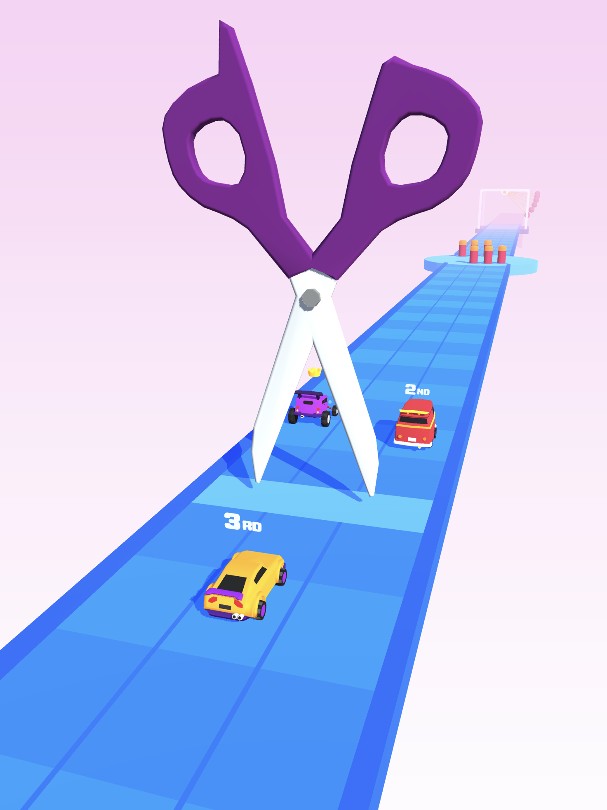 Crazy Race - Smash Cars! screenshot game