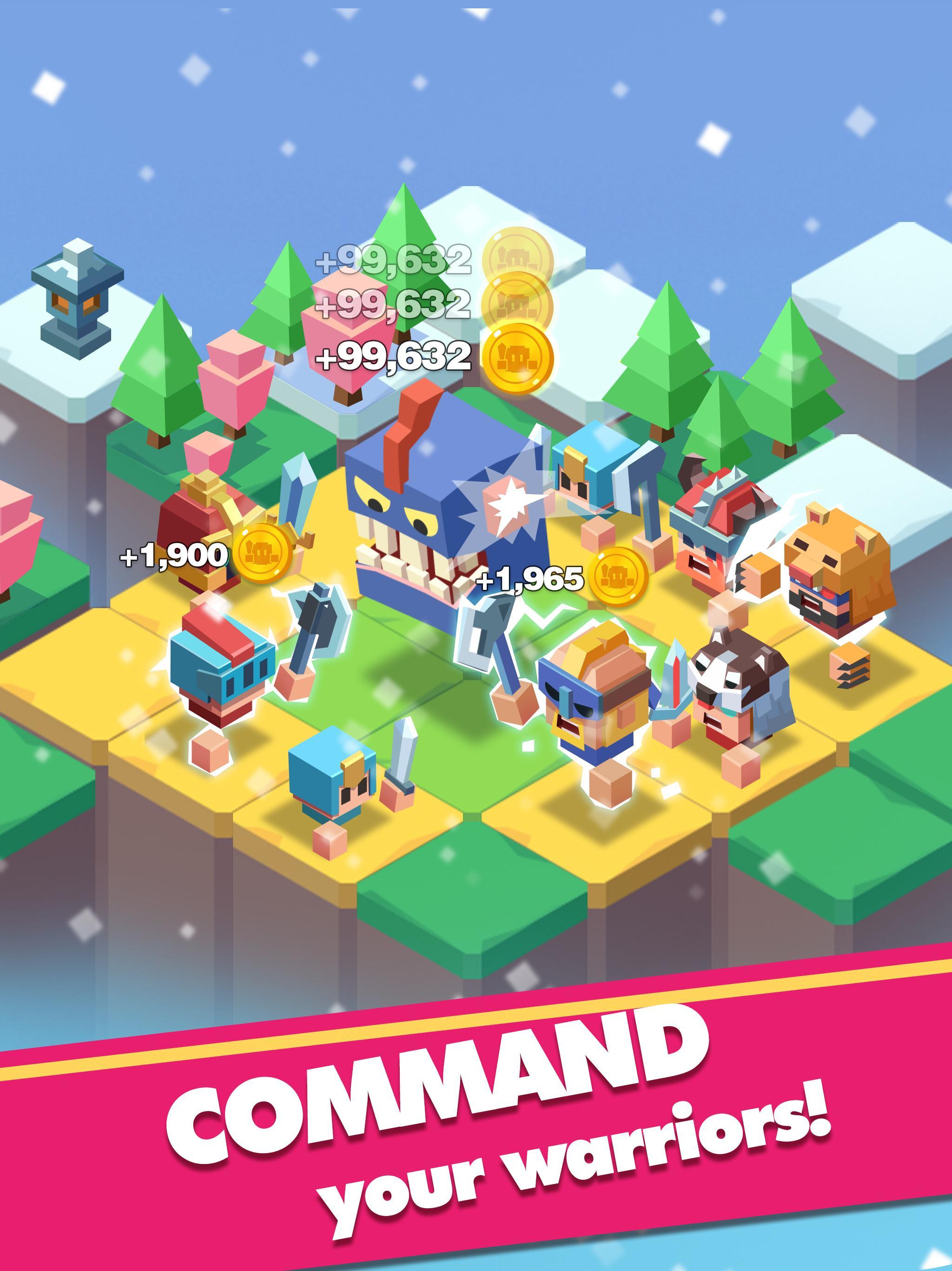 Merge Warriors - Idle Legion Game Game Screenshot