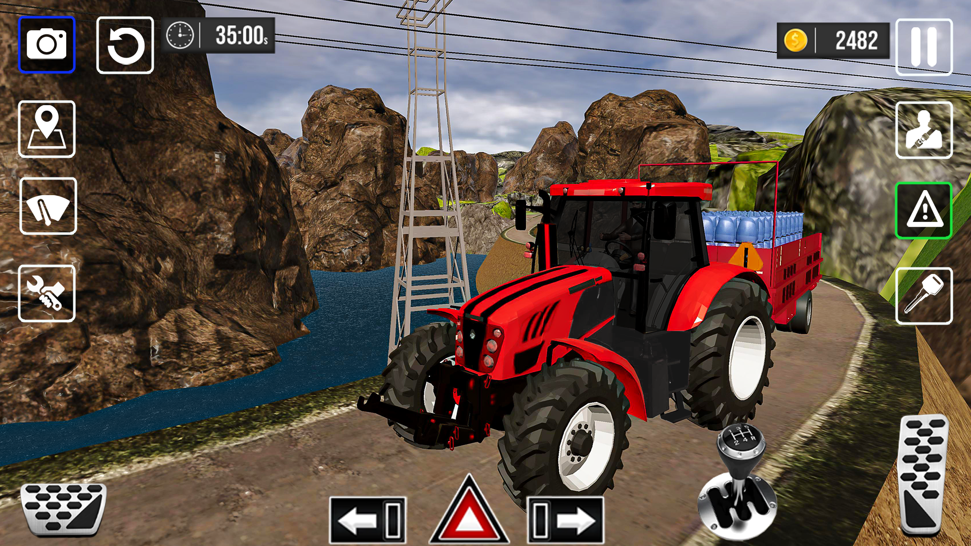Jogos de trator simulador de fazenda versão móvel andróide iOS apk baixar  gratuitamente-TapTap
