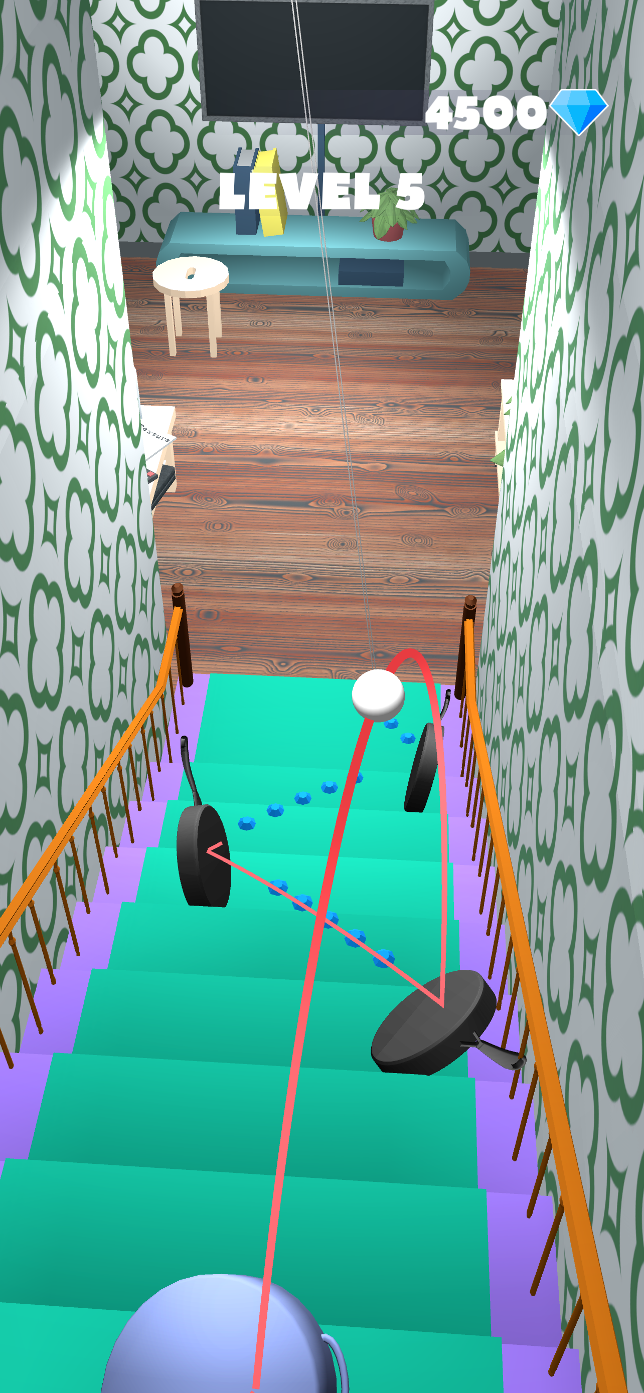 Pong Run 3D! Game Screenshot