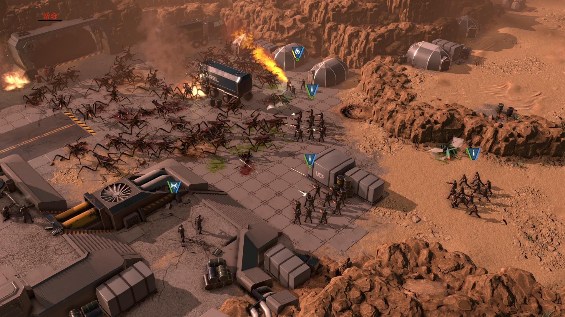 Screenshot of Starship Troopers: Terran Command