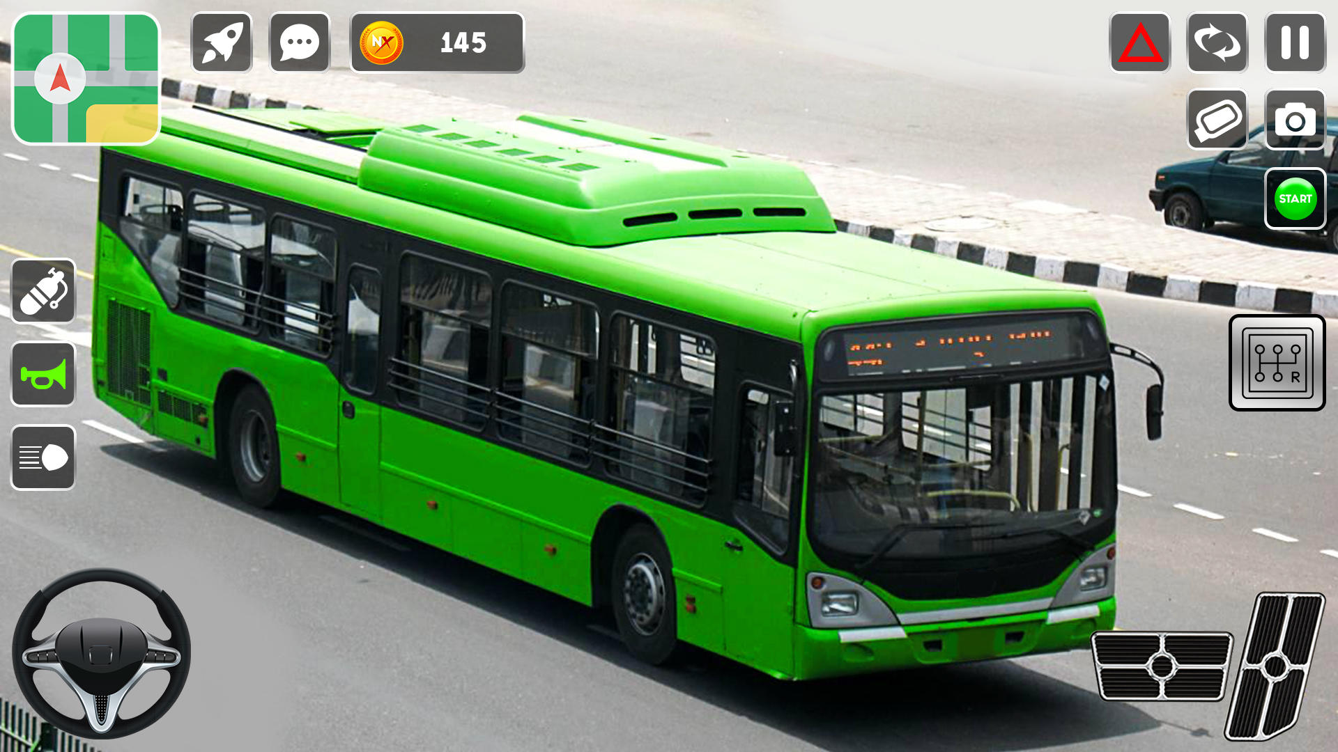 Screenshot of Bus Simulator Indian 3D Game