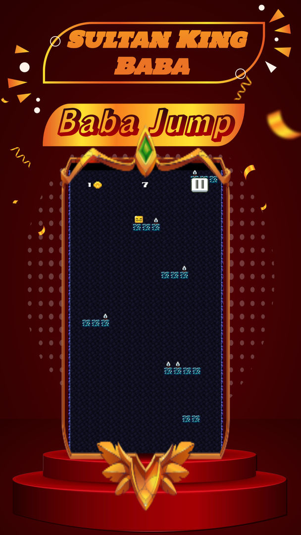 Screenshot of Baba Jump