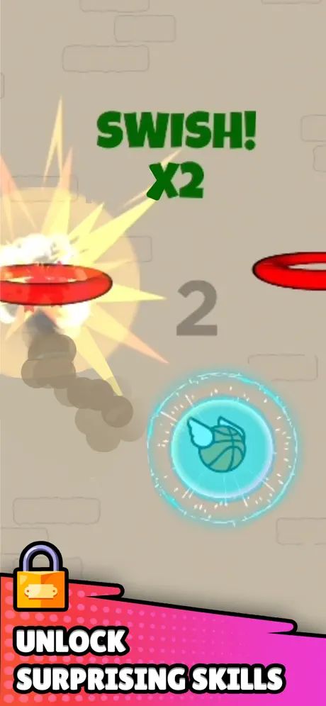 Screenshot of Flappy Dunk