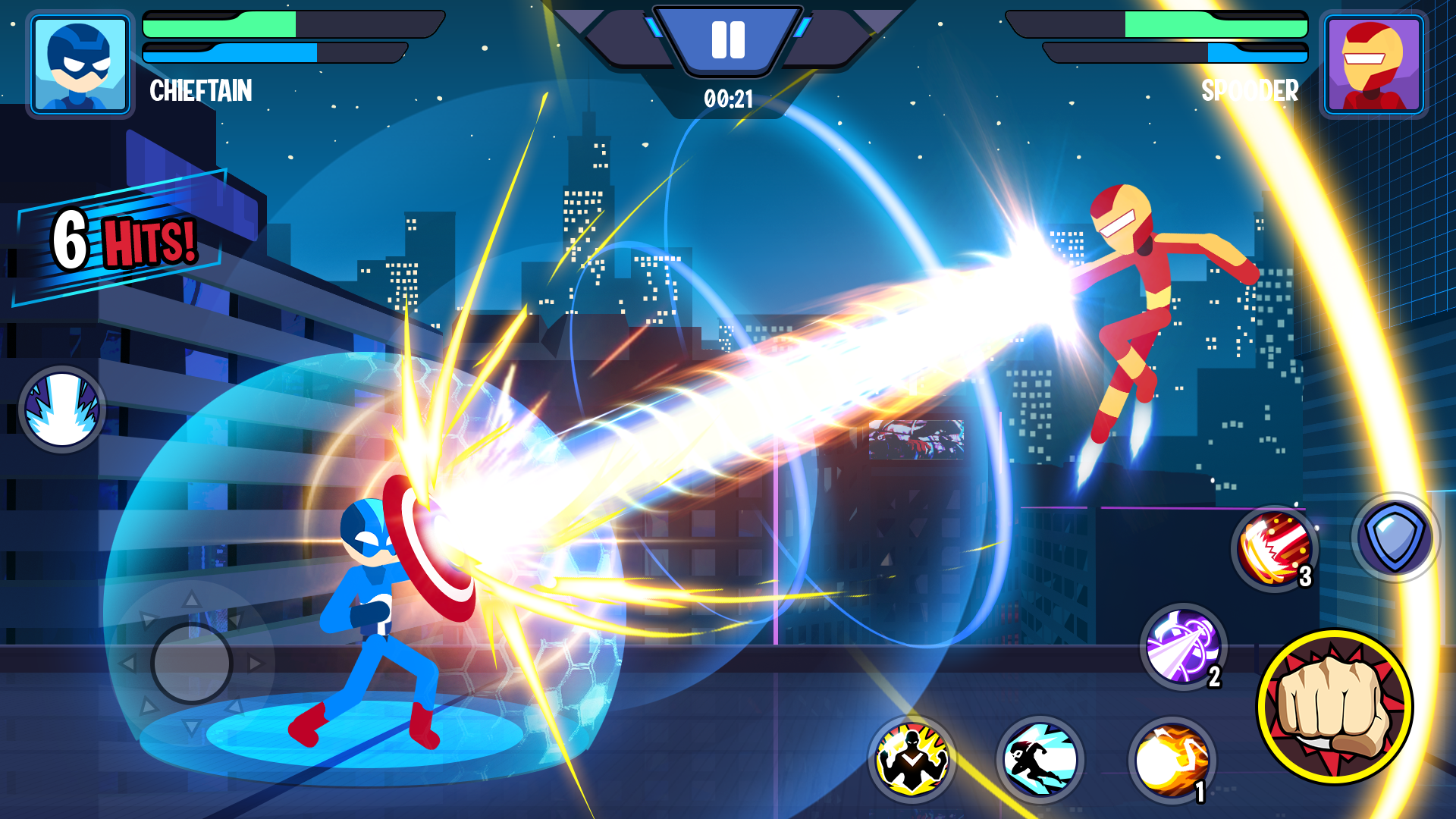 Screenshot 1 of Stickman Heroes Fight - Воины Супер Палки 1.2.5
