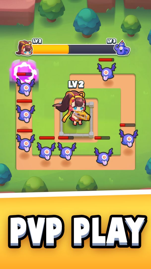 Royale TD: Rush Tower Defense ภาพหน้าจอเกม