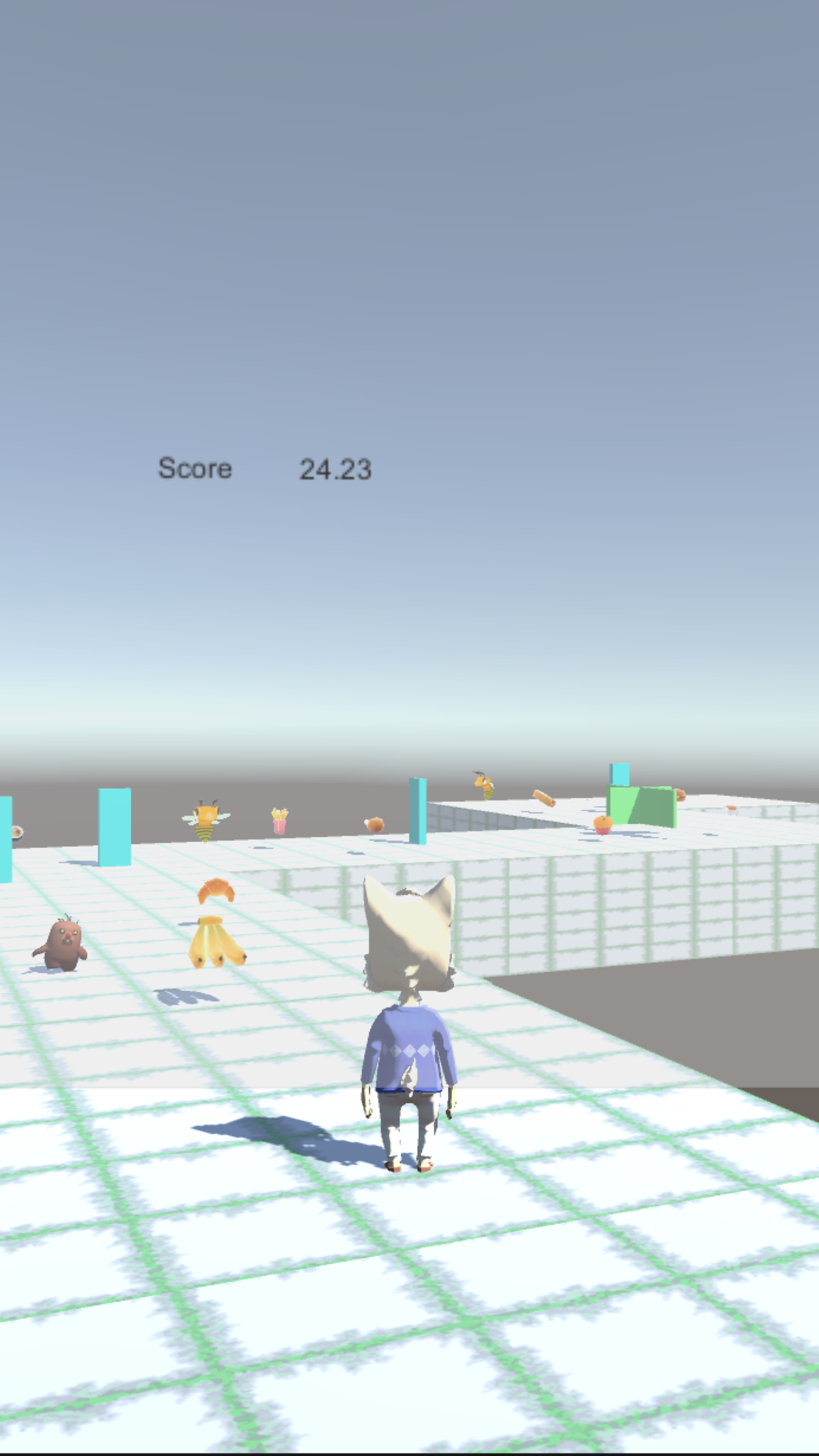 Harapeko Dash Game Screenshot