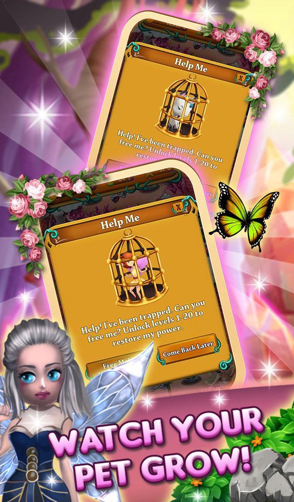 Match 3 Magic Lands: Fairy Kin Game Screenshot