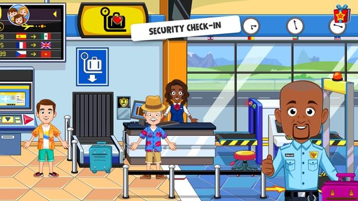 My Town : Airport Game Screenshot