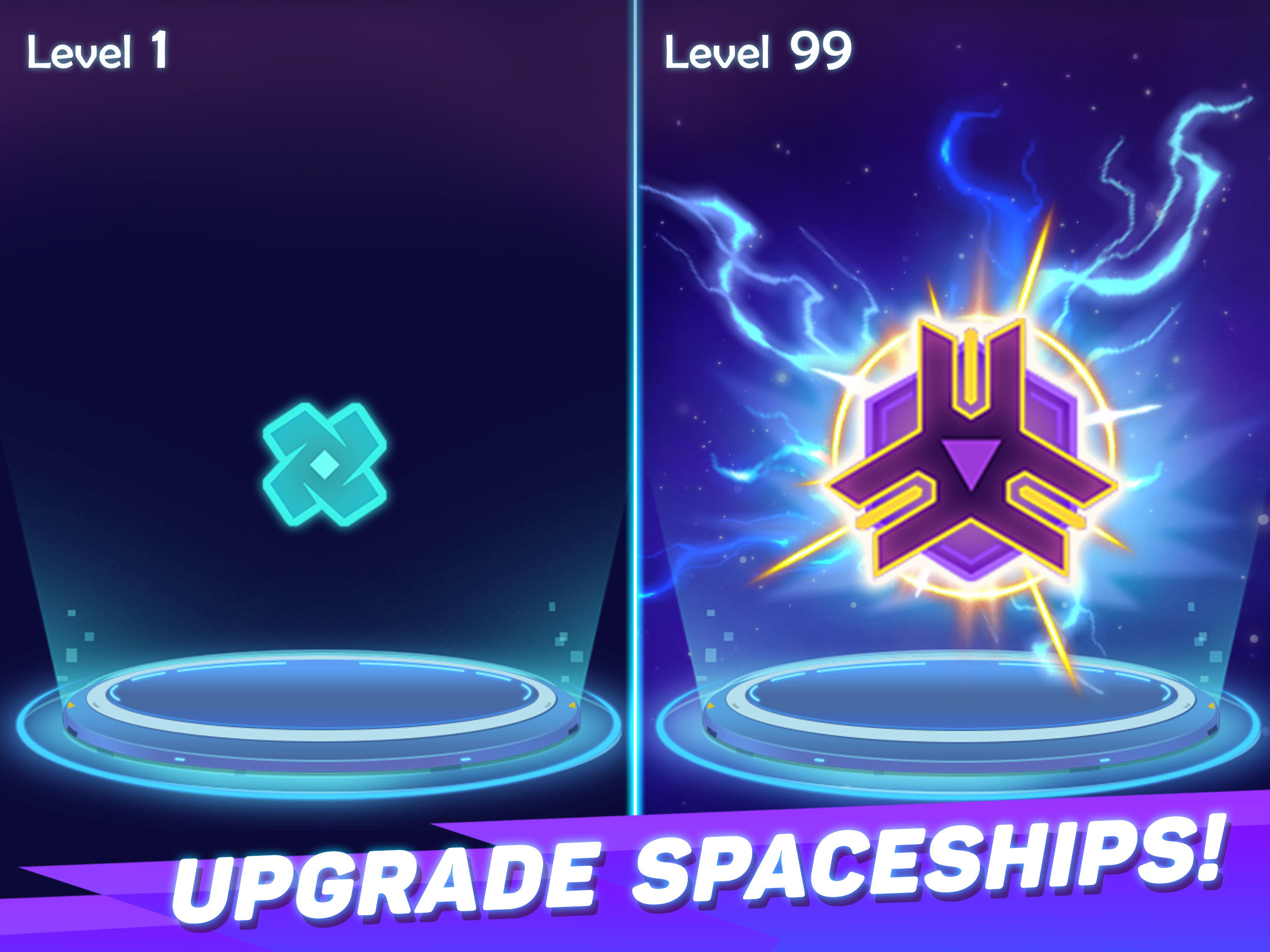 Space War: Idle Tower Defense Game Screenshot