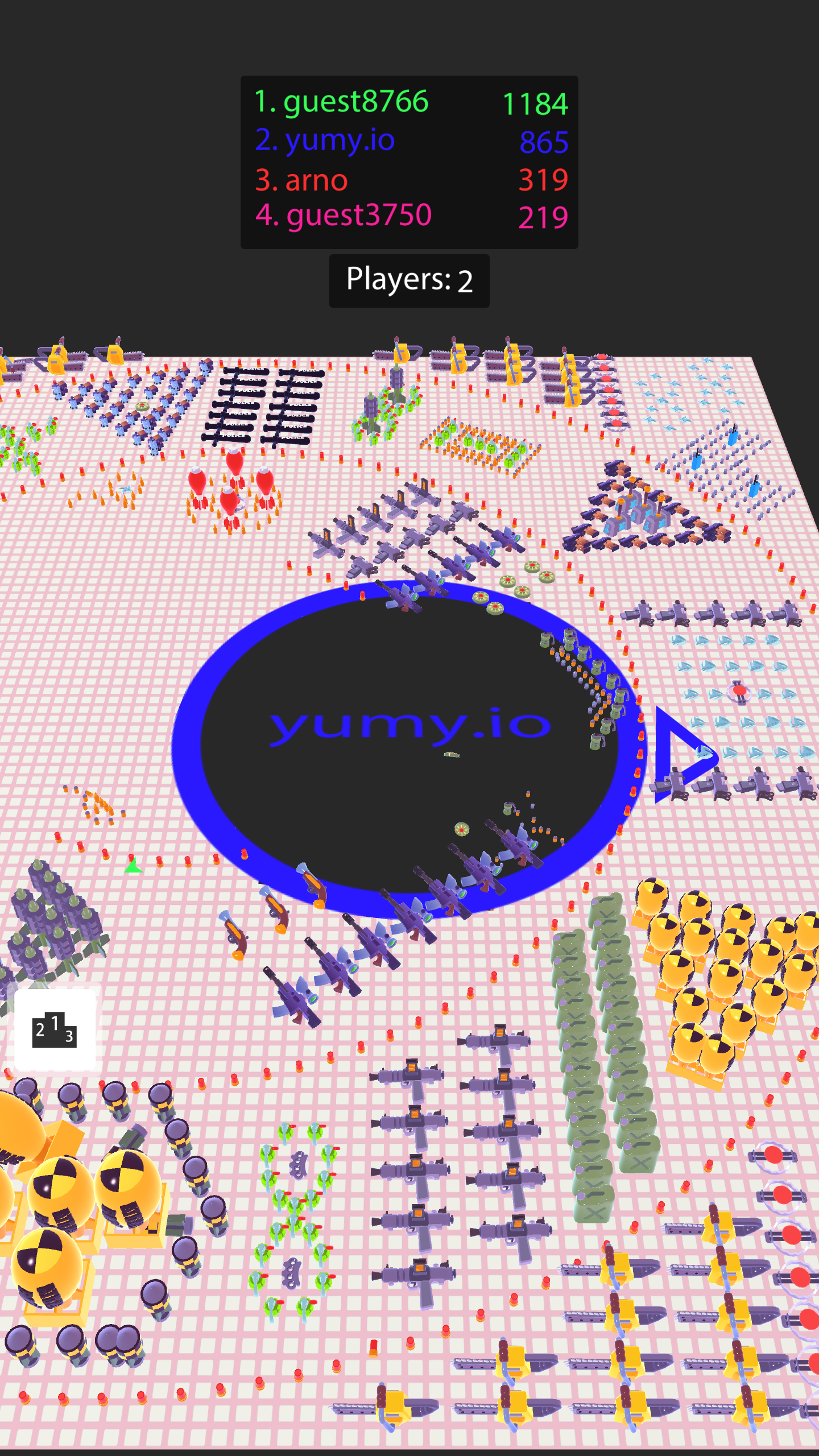 yumy.io - Black Hole Games ภาพหน้าจอเกม