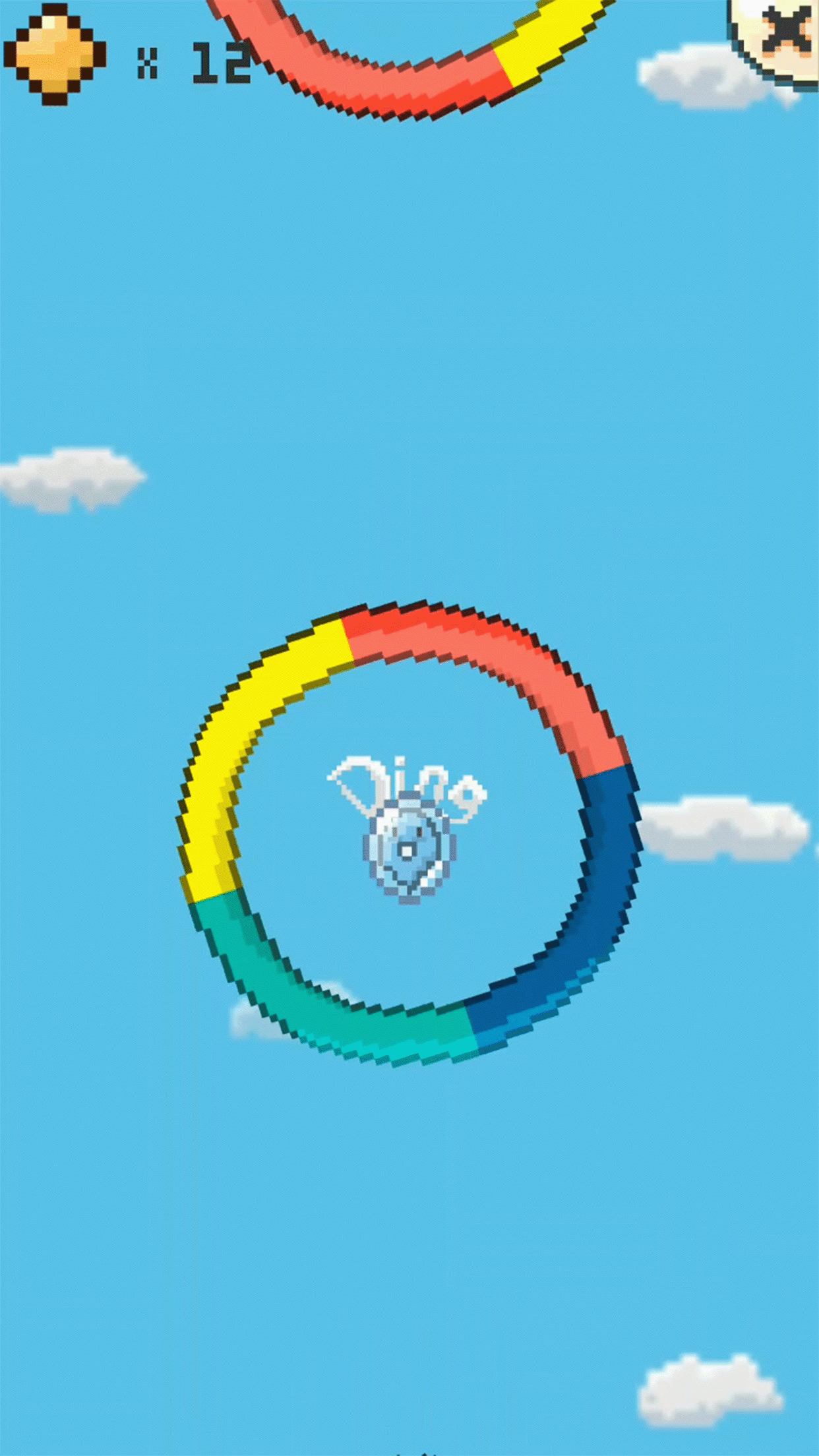Pixel Color Loop Game Screenshot
