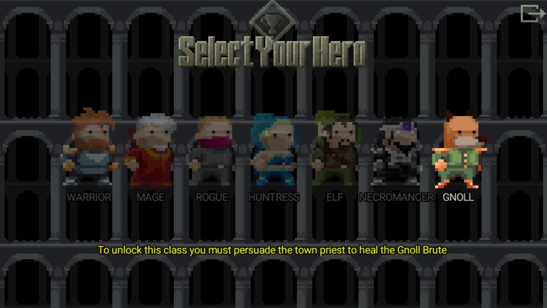 Remixed Dungeon: Pixel Rogue 게임 스크린 샷