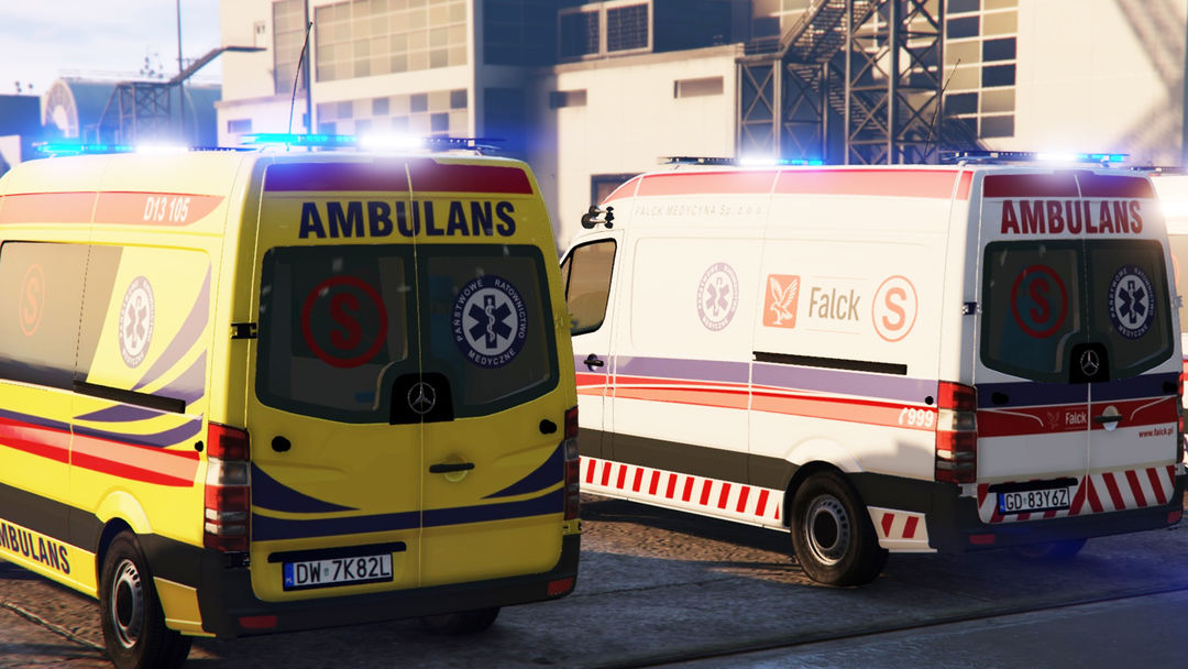 Ambulance Simulator Game Extre遊戲截圖