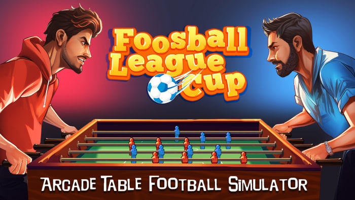 Banner of Foosball League Cup: Arcade Table Football Simulator 